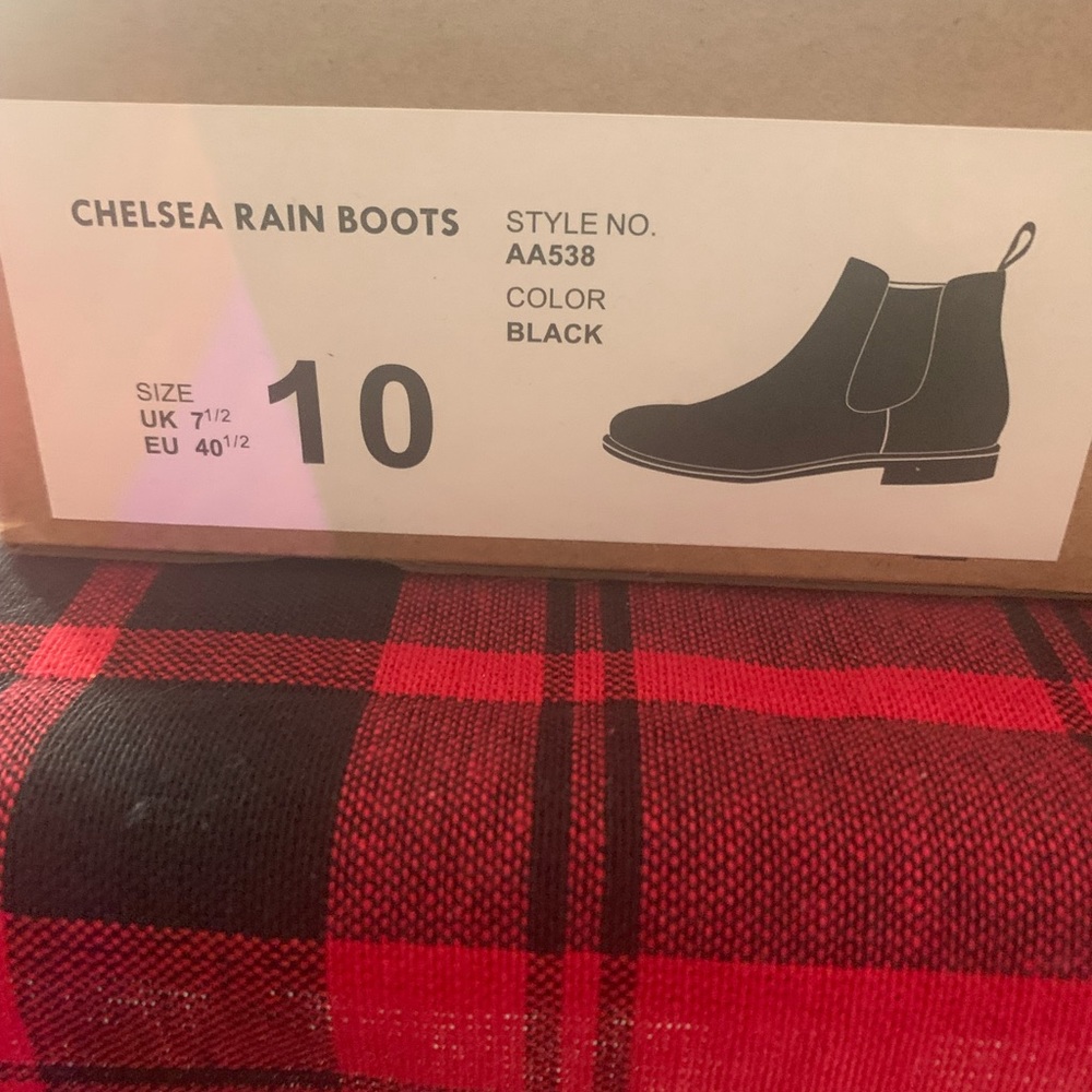 NIB Chelsea Rain boots JCrew